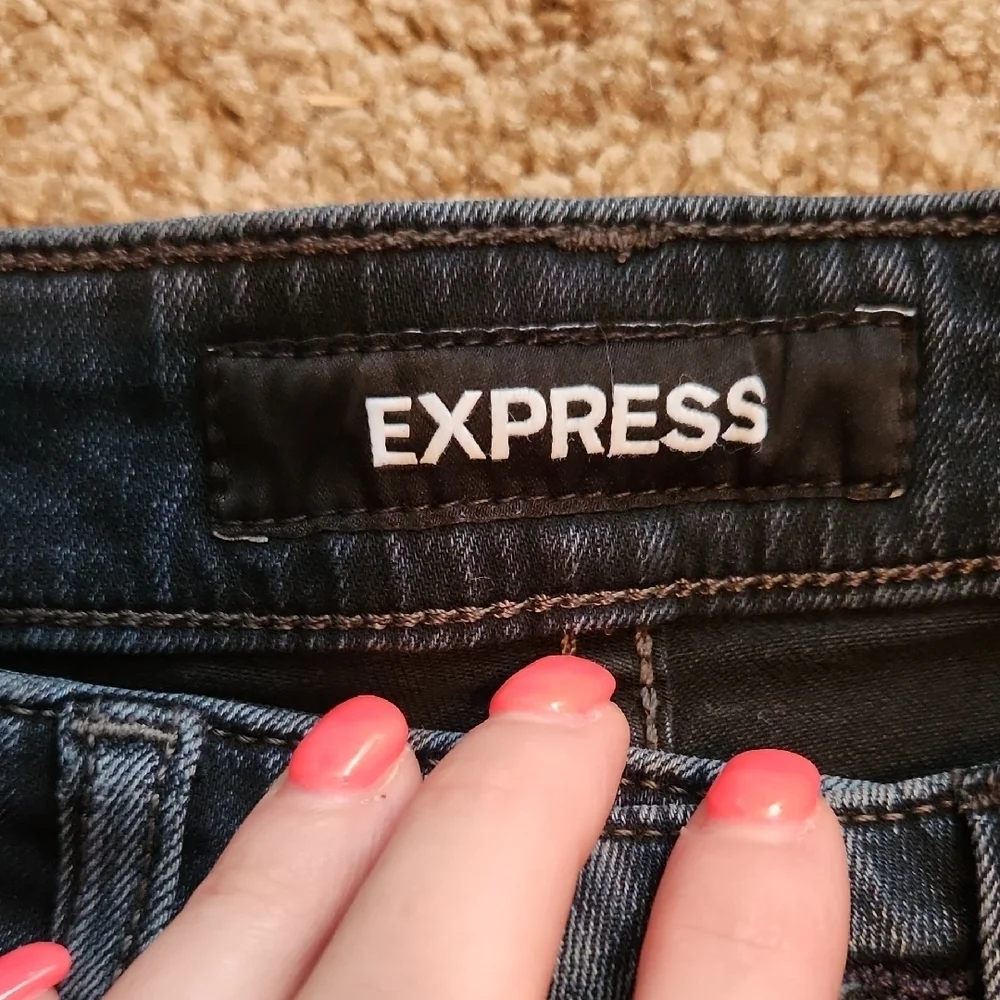 Express Men's Blue Slim Jeans